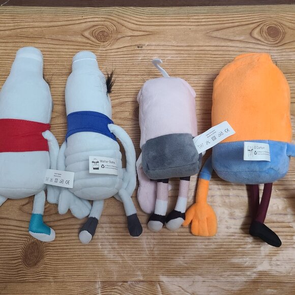 Return-It Gang Plush Lot (X4) AS IS - Picture 3 of 5